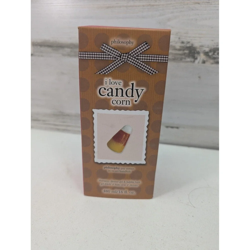 Philosophy I Love Candy Corn Shower Gel 16 Fl Oz Regular Brown Vanilla Vitamin E
